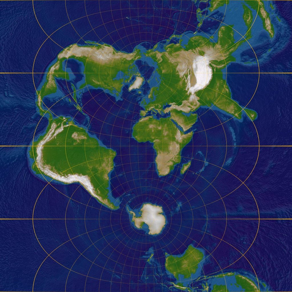 Maptitude — Transverse Mercator Projection