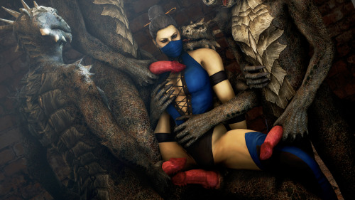 sfmarvel: Kitana Fall of the princess!