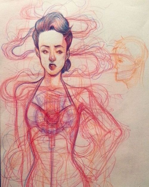 I Went Through This Postmodern Jukebox Phase For A Bit, And During That Time, I Ended Up Sketching This