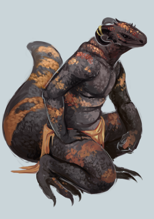 endivinity:All ten reptile-inspired argonians so far! Leopard Gecko | Basilisk Chameleon | Crocodile