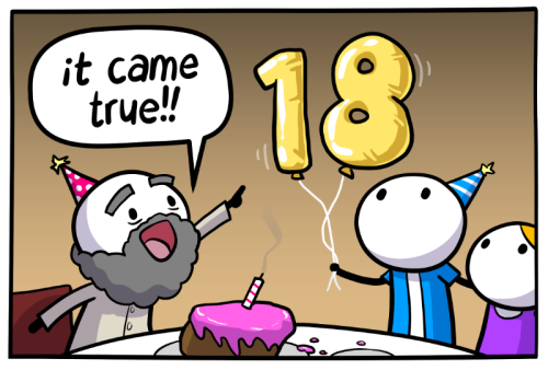 loadingartist: NEW COMIC &amp; IT’S MY BIRTHDAY! also here are the bonus panels on my patr