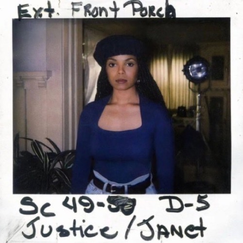 Polaroids Of Tupac & Janet Jackson Taken On The Set Of Poetic Justice , 1992