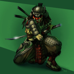 thetygre:  Samurai Predator Masked by AstroZerk