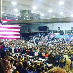 Feel the BERN! Rally in Rochester this morning