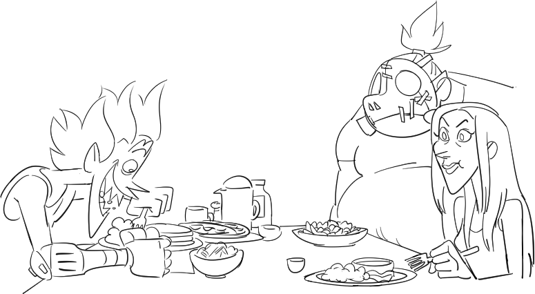 ogresquatch:  denny’s run yo… why not(based on true events) 