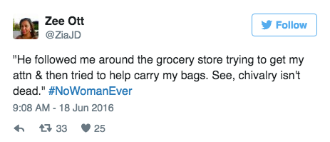 buzzfeednews: Women Are Fighting Back Against Street Harassment With #NoWomanEver