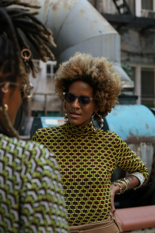 Coco and Breezy photographed by Dee Williams NYFW Transition Lens Signature GEN 8 launch 