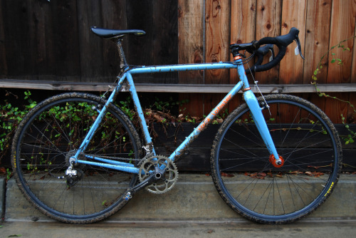 kinkicycle:  Rock Lobster Steel Cyclocross by paladinguitar Via Flickr: