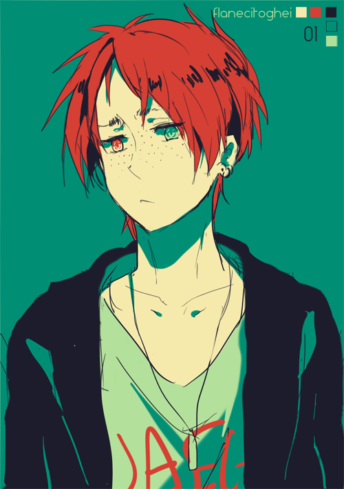 flanecitoghei:  Some of the Erens requested for the color pallete meme.