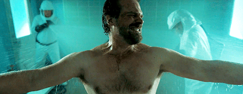 davidharboursource:David Harbour as Chief Jim Hopper in Stranger Things | Season 2 Final Trailer