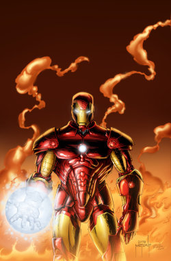 imthegdbatman:  Iron Man Colors   -   Richard Wilson  