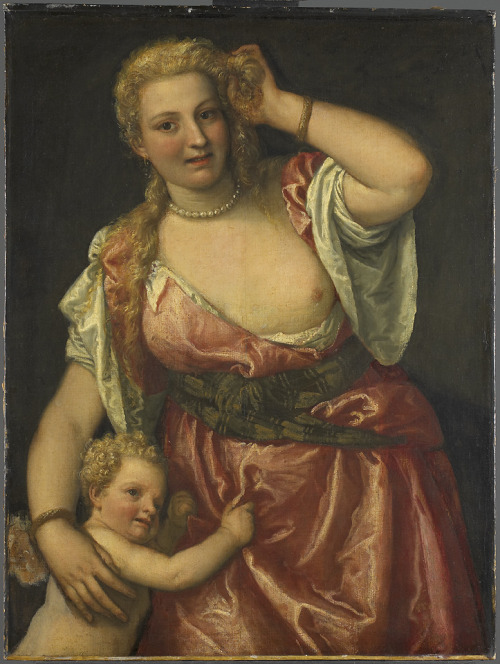 Paolo Veronese 1575 Venus and Amor