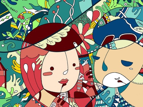 The collection of Jaye Kang&rsquo;s Illustrations Part I 插画集锦 首弹！ Facebook: www.facebook.com/jay