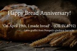 fuckyeahbiguys: We’ve waited a year to reblog this. Happy Bread Anniversary! Because it’s important to celebrate the little victories in life.  