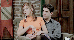 damonofhousesalvatore:get to know me meme: [12/15] pairings » Ross and RachelWith