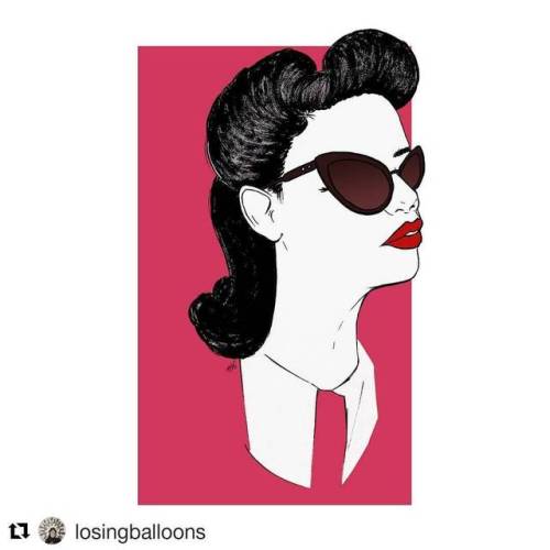 This was such a wonderful surprise! Flattered and honored ♥️ #Repost @losingballoons ・・・ Did 