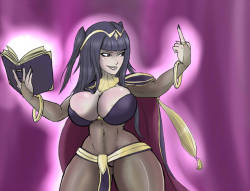 Wake up sketch no 9.  I fucking love Tharja.  