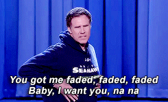 fallontonight:Your Monday needs Will Ferrell lip syncing Beyoncé’s “Drunk In