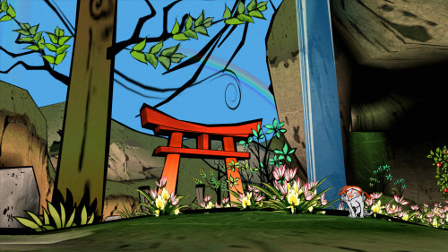 places-in-games: Okami - Hana Valley