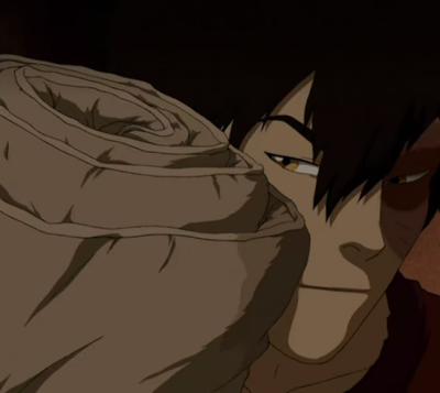 bisexualkingdavid:zuko and mai’s matching “i’m gay for you” looks