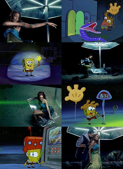 libulan-deactivated20140915:
“ Spongebob Squarepants “Rock Bottom” (2000) / Michelle Williams in “Cater 2 U” (2005)
”