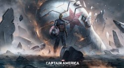 timsenblue:  Captain America:The Winter Soldier,Sebastian Stan .Chris Evans。Bucky Barnes ，Steve Rogers(From) 