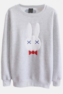 pyokki:rabbit sweatshirt