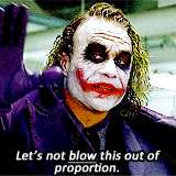 gotham:  See, I’m not a monster…I’m just ahead of the curve. 