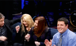 iwishedforyoutoo:  Friends reunion on Hollywood Game Night 