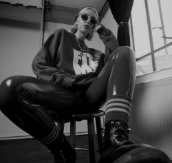 Doc-Martens-Latex-Boots:so….You Think You Are An Alpha ;)