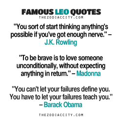 zodiaccity:  Famous Leo Quotes: JK Rowling,