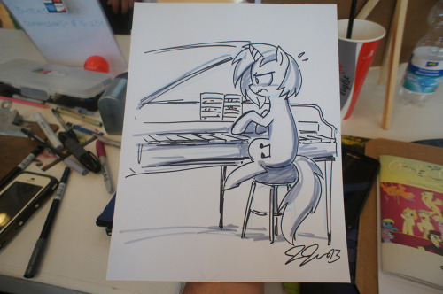 bakpony:  JJ’s sketches from Gala Con 2013. Part 3/5. 