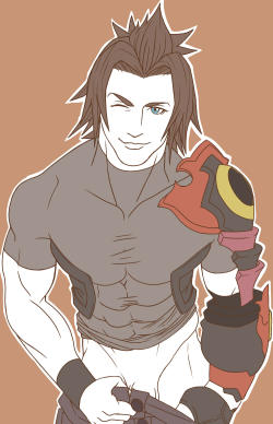 barnabi-art:  another bleh…artterra from kingdom hearts birth by sleep, seems like his a good keyblade wielder ;)