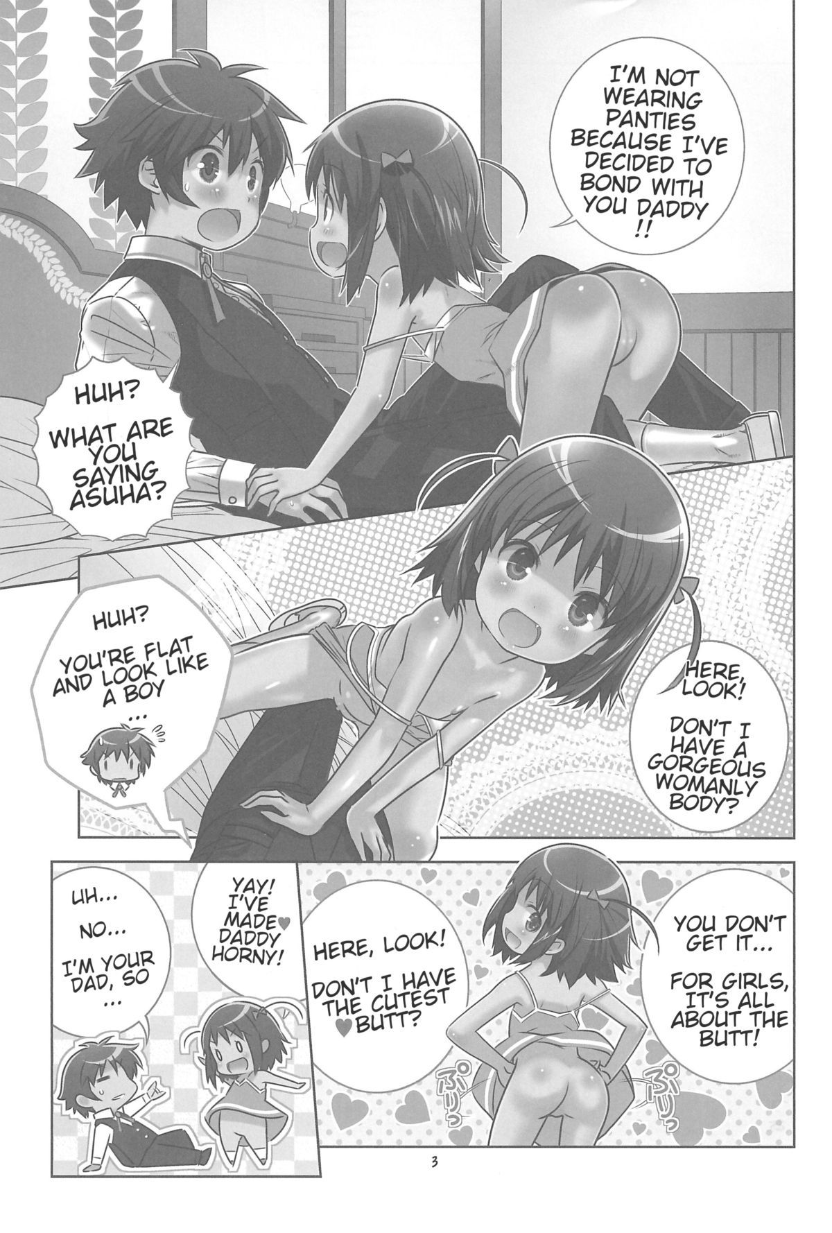 gameover192:  Tittle: Asuha’s no Panties Sex Strategy Parody: Lotte no Omocha!Artist: