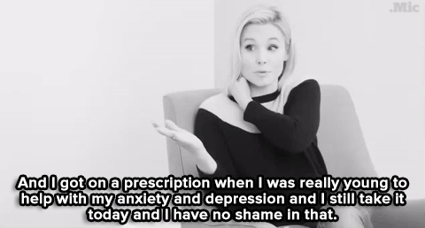 geniusorinsanity:laureninlilly:this-is-life-actually:Watch: Kristen Bell opens up about the mental h