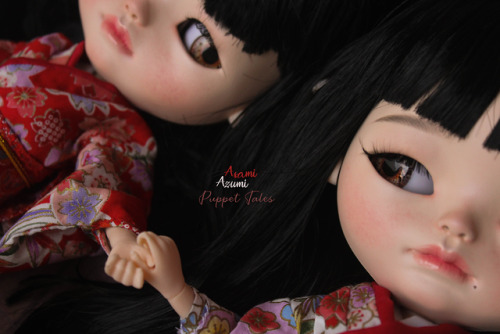 Asami &amp; AzumiBy Kyohei Niimura &amp; Kaya Terachi / Puppet Tales We accept commissions by facebo