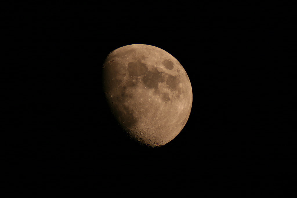 Waxing Moon by europeanspaceagency