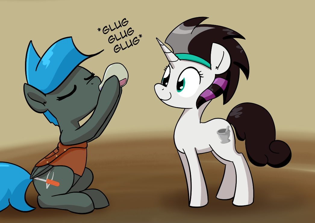 ask-jade-shine:  I eventually got changed back, about a dozen potions later. ((Featuring