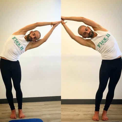 #Ardha #Chandrasana Is One Of The Most Important #asana For Your Spine. In Our Normal Days We Dont Bend
