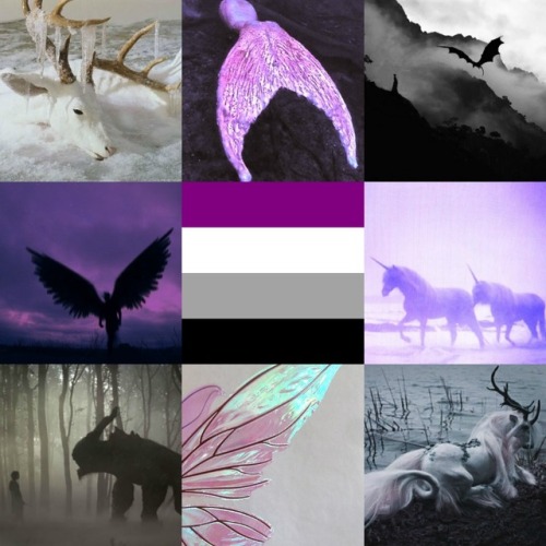 lgbt-aesthetics:Asexual + Fantasy Creature Aesthetic~Requested By Anonymous~
