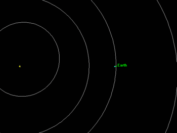 snarcadegannon:  squirtlesquad-rebellion:  perkachow:  remmoran-kynvahl:   mamasam:  tonyabbot:  scary-monsters-and-davesprite:  lonelyinsomniac:  samsaranmusing:   Orbital path of asteroid near miss in 2002. Yah, that’s how close we came to nuclear