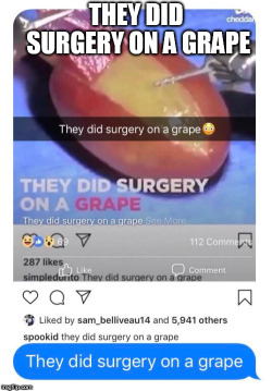 tranarchist:  They did surgery on a grape