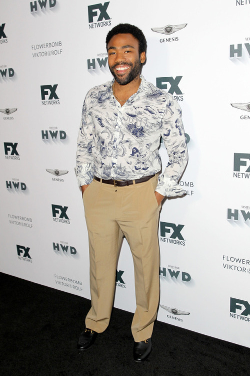 Donald Glover attends FX Networks celebration of their Emmy nominees in partnership with Vanity Fair
