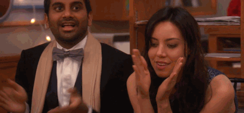 parksandfluff:  April + watching Andy sing