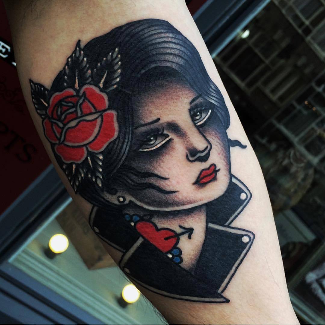 salonserpenttattoo:  By our current guestartist @daniellerosetattoo 