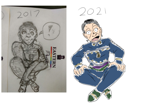 i learned how to make visually engaging poses over the course of 2 years