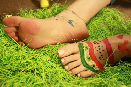 feet art