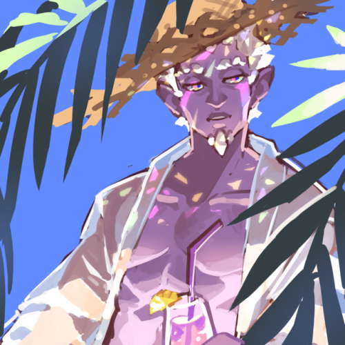 japhers:  salty sensei soaks up the sun and salt