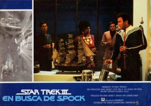 “Stark Trek III: The Search for Spock”      Spanish lobby cards (repost)