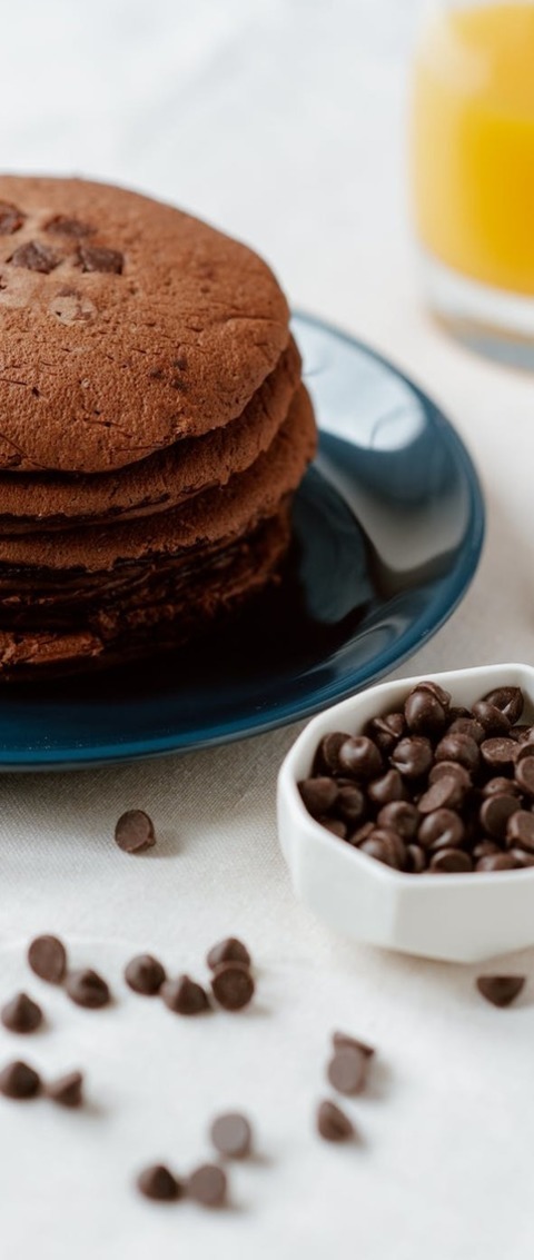 Pancake Recipe - Chocolate Hotcakes With Chocolate Chips